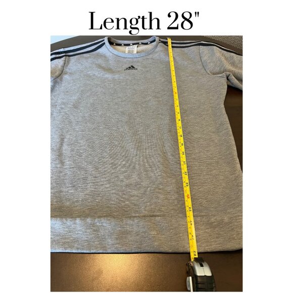 EUC Adidas pullover sweatshrit sustainable brand ladies med crewneck athleisure - Picture 4 of 8